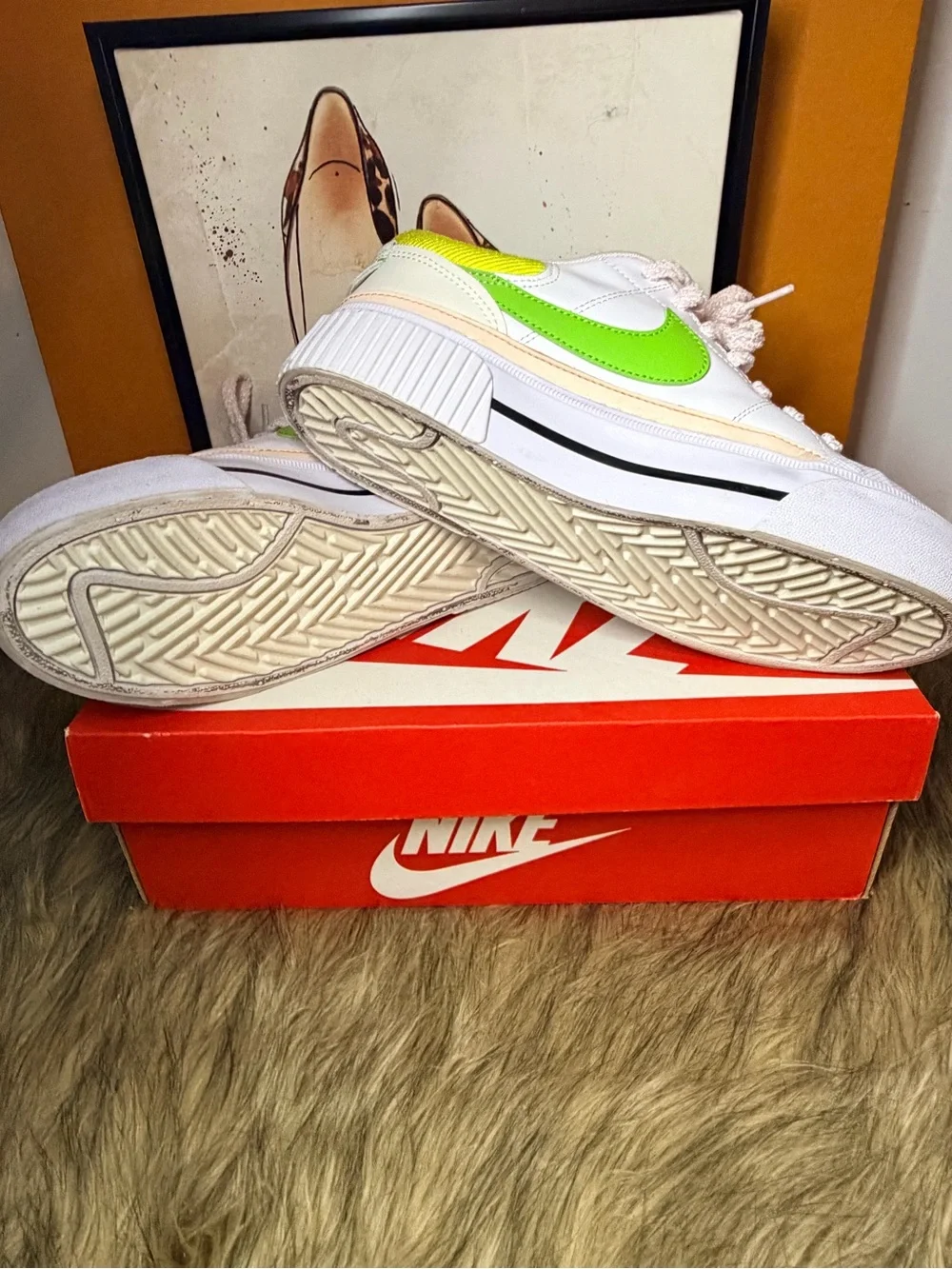 Nike Court Leagcy Lift Platform  Sneakers
